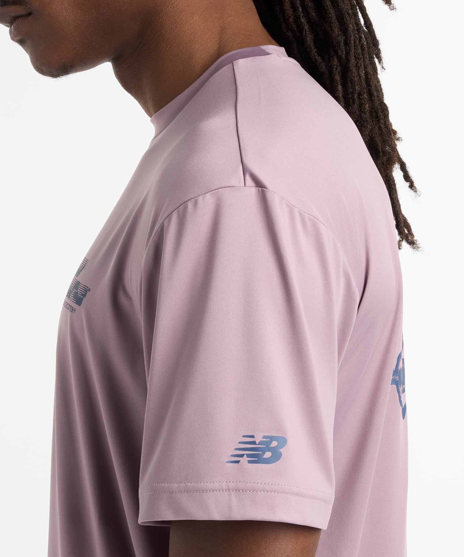 New Balance Run Enargy S/S T Shirt アイスワイン
