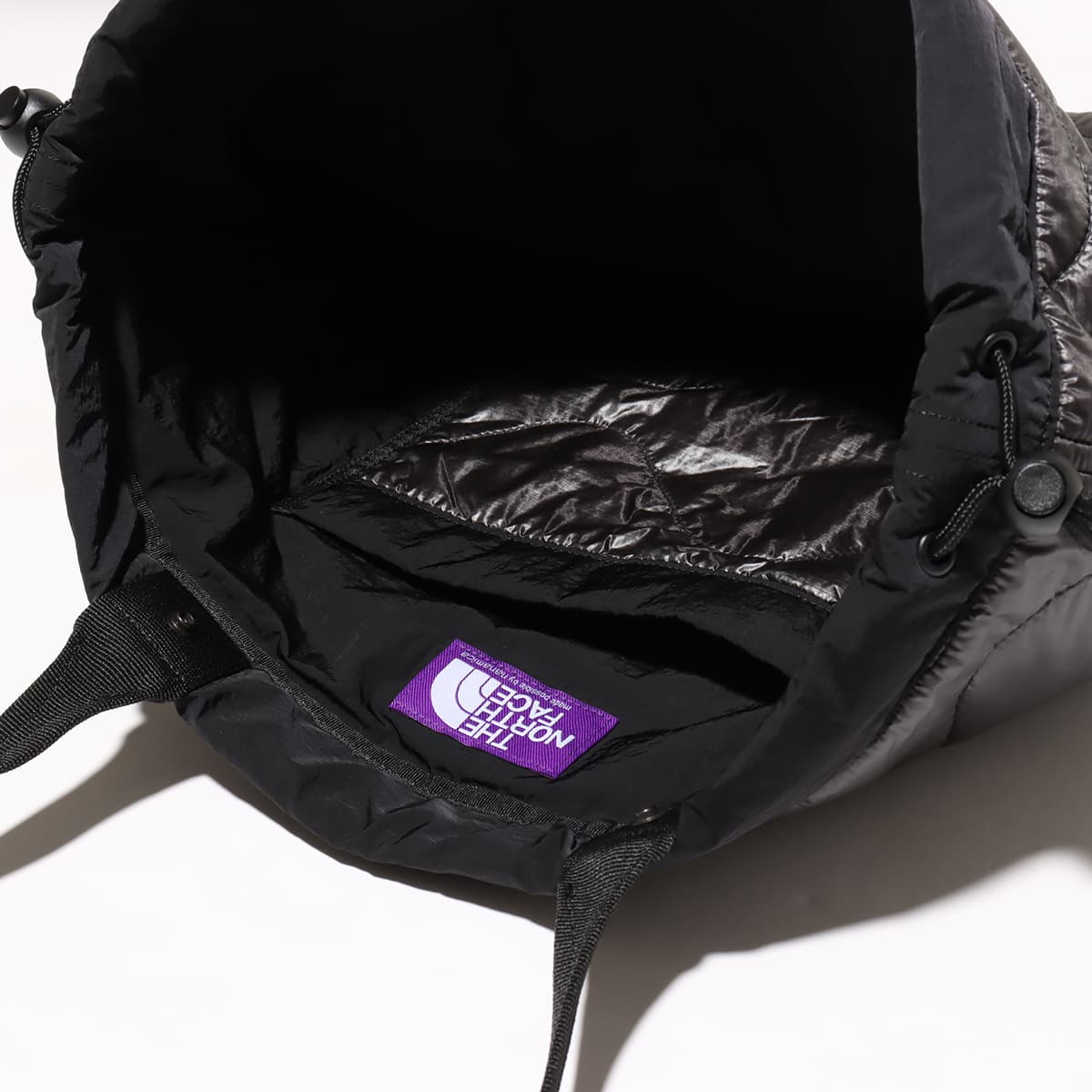 THE NORTH FACE PURPLE LABEL Quilting Field Tote M Black の画像