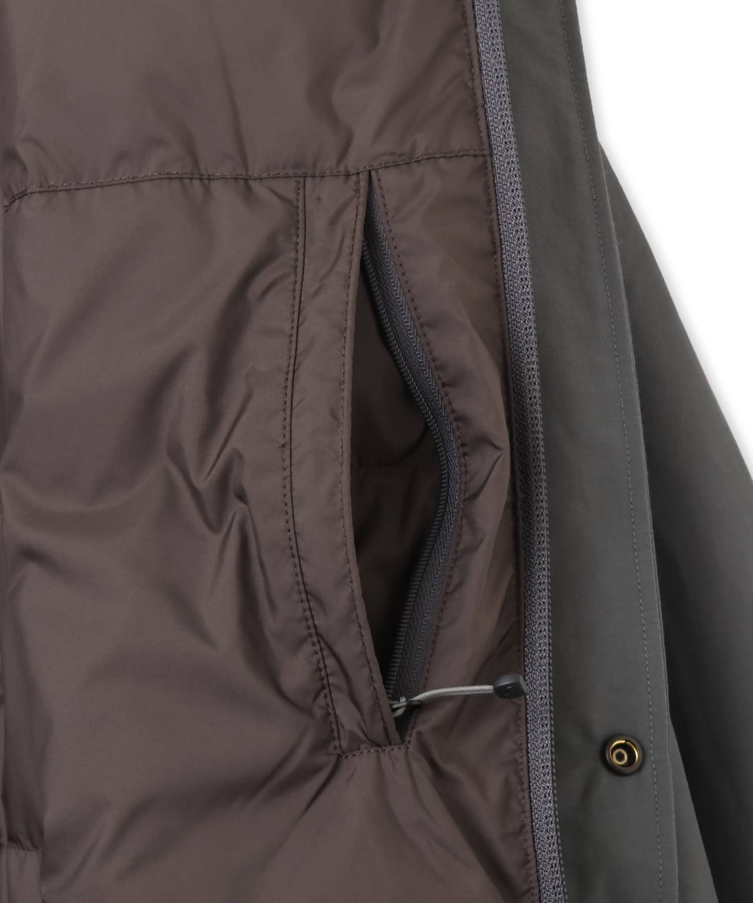 THE NORTH FACE PURPLE LABEL DOUBLE PEAK FIELD DOWN COAT CHARCOの画像