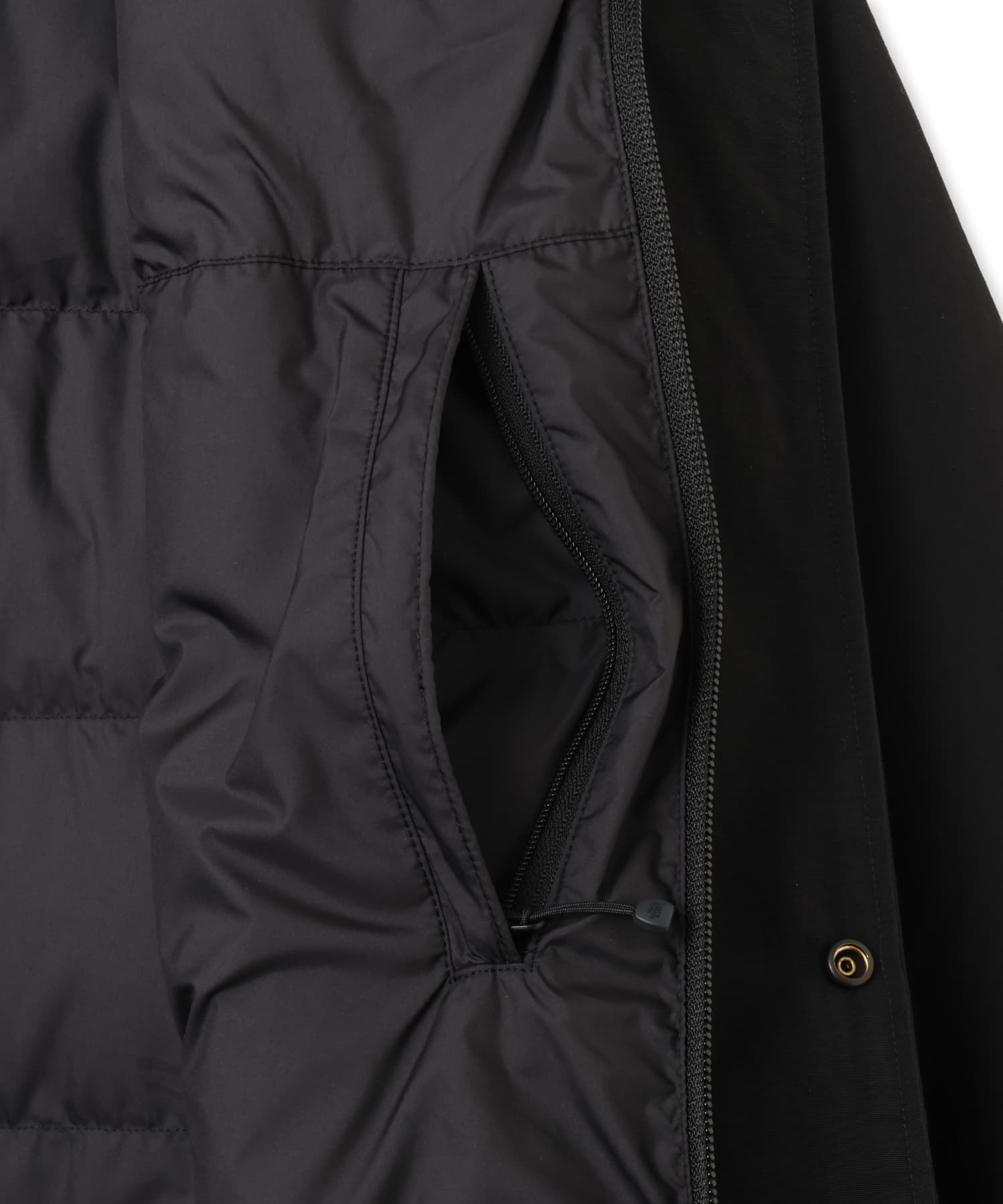 THE NORTH FACE PURPLE LABEL DOUBLE PEAK FIELD DOWN COAT BLACKの画像