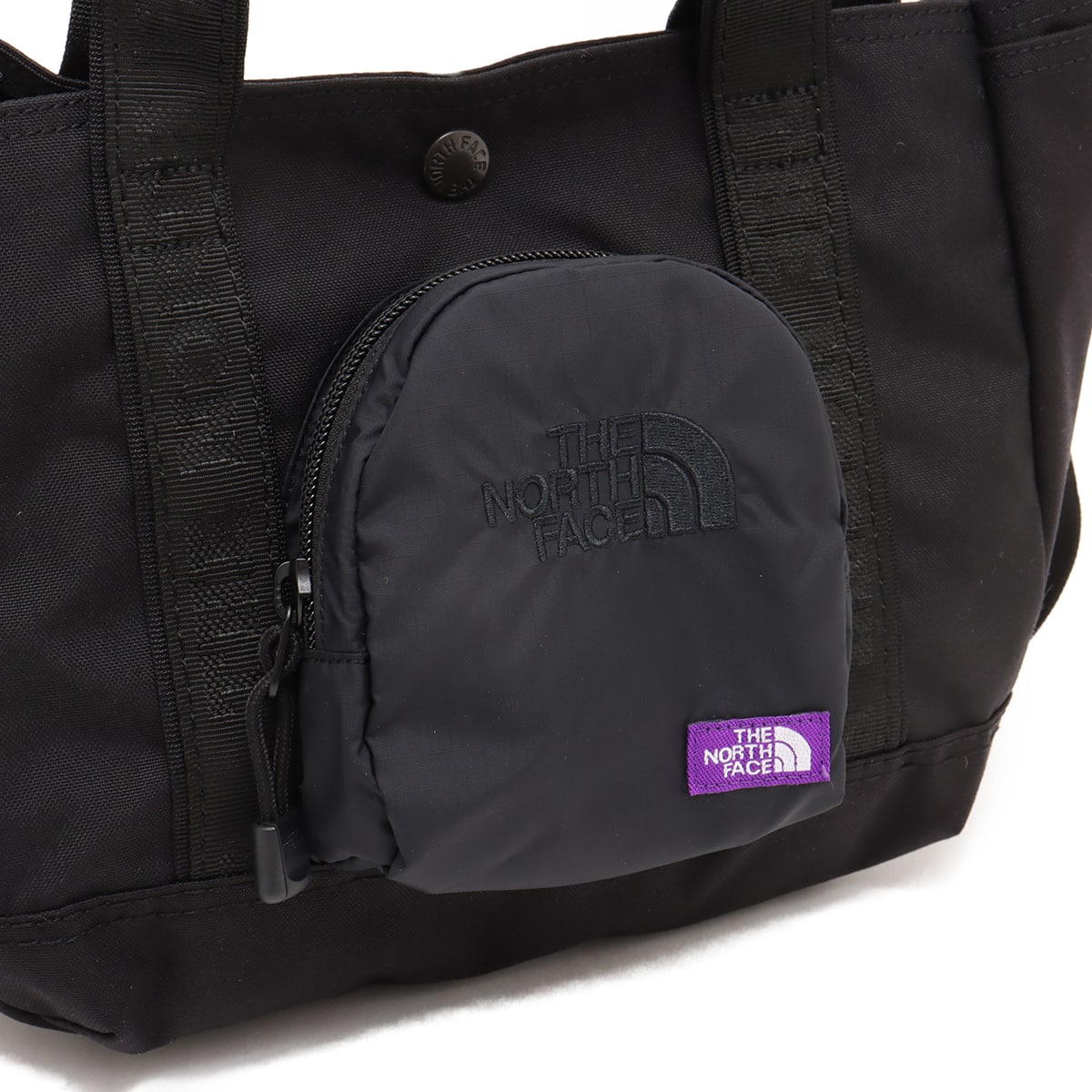 THE NORTH FACE PURPLE LABEL CORDURA Nylon Shoulder Tote Bag Blackの画像