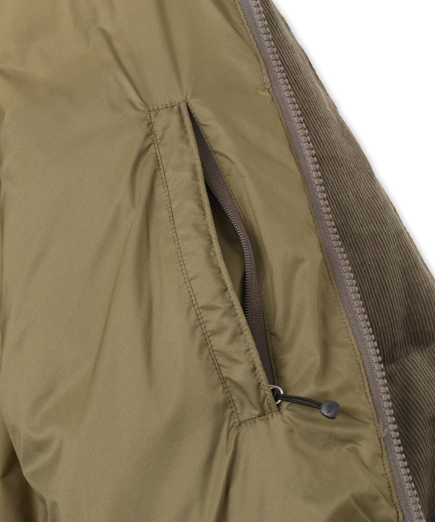 THE NORTH FACE PURPLE LABEL CORDUROY FIELD DOWN JACKET OLIVEの画像