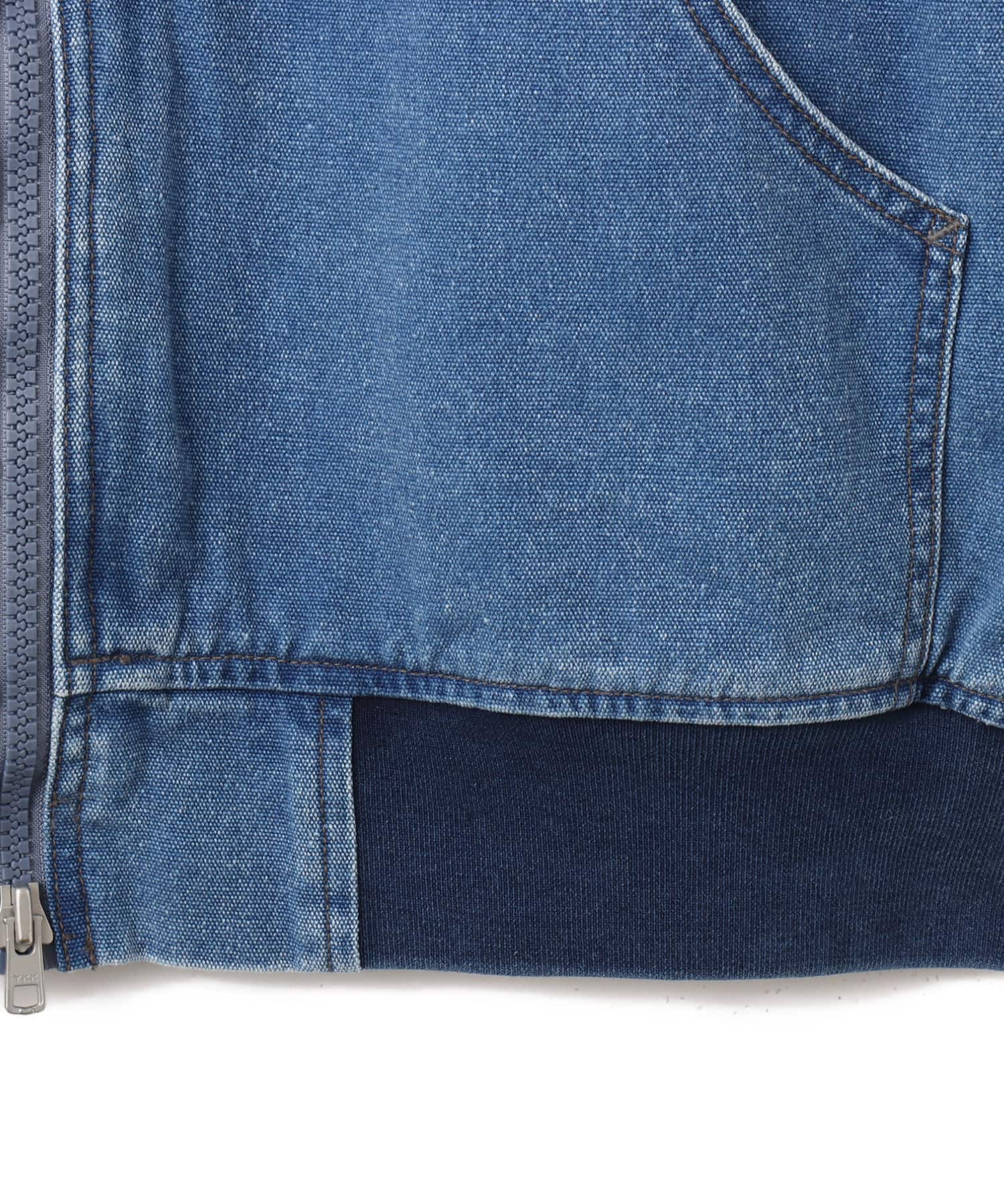 THE NORTH FACE PURPLE LABEL PLAS Indigo Field Parka Indigo Bleachの画像