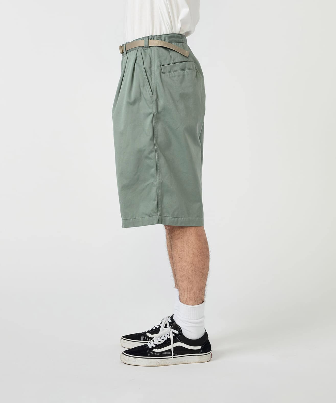 THE NORTH FACE PURPLE LABEL Chino Tuck Field Shorts Light Sageの画像
