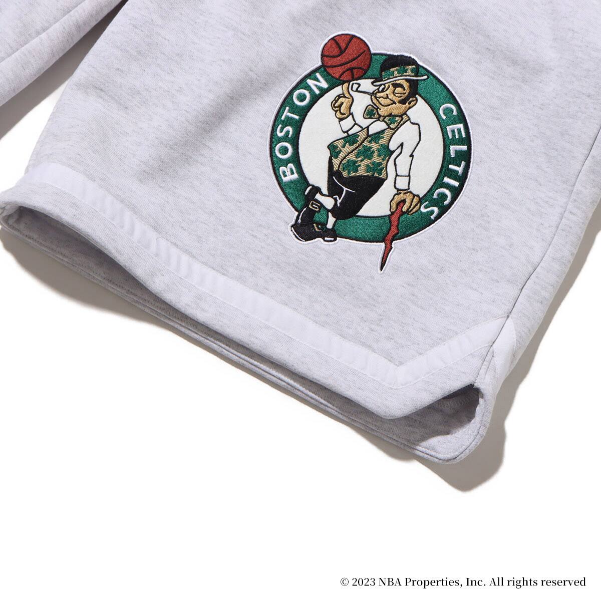 TOKYO 23 NBA Team Logo Patch Short Pants ASH GRAY 23SS-Sの画像
