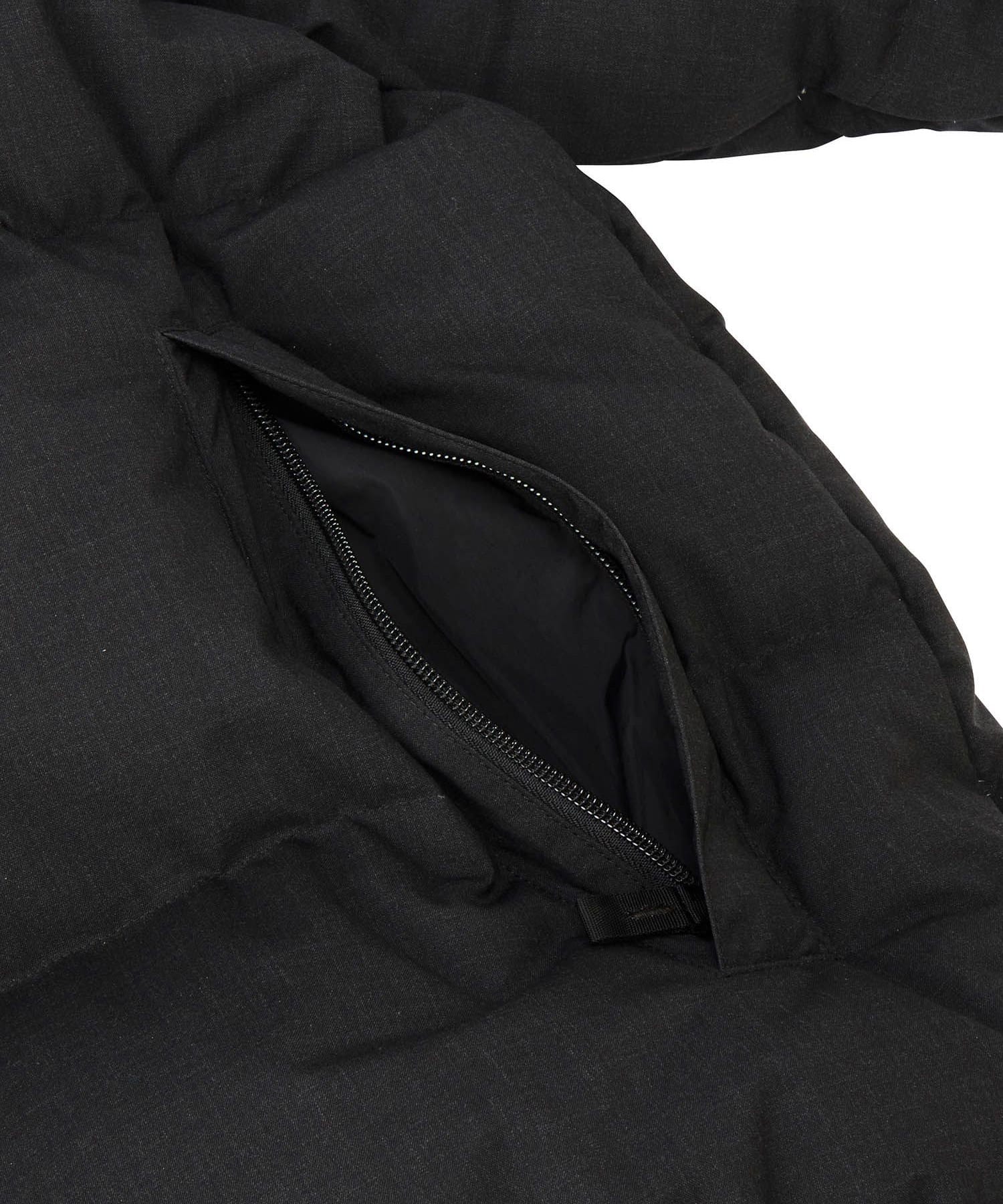 THE NORTH FACE Wooly Nuptse Jacket ミックスチャコールの画像