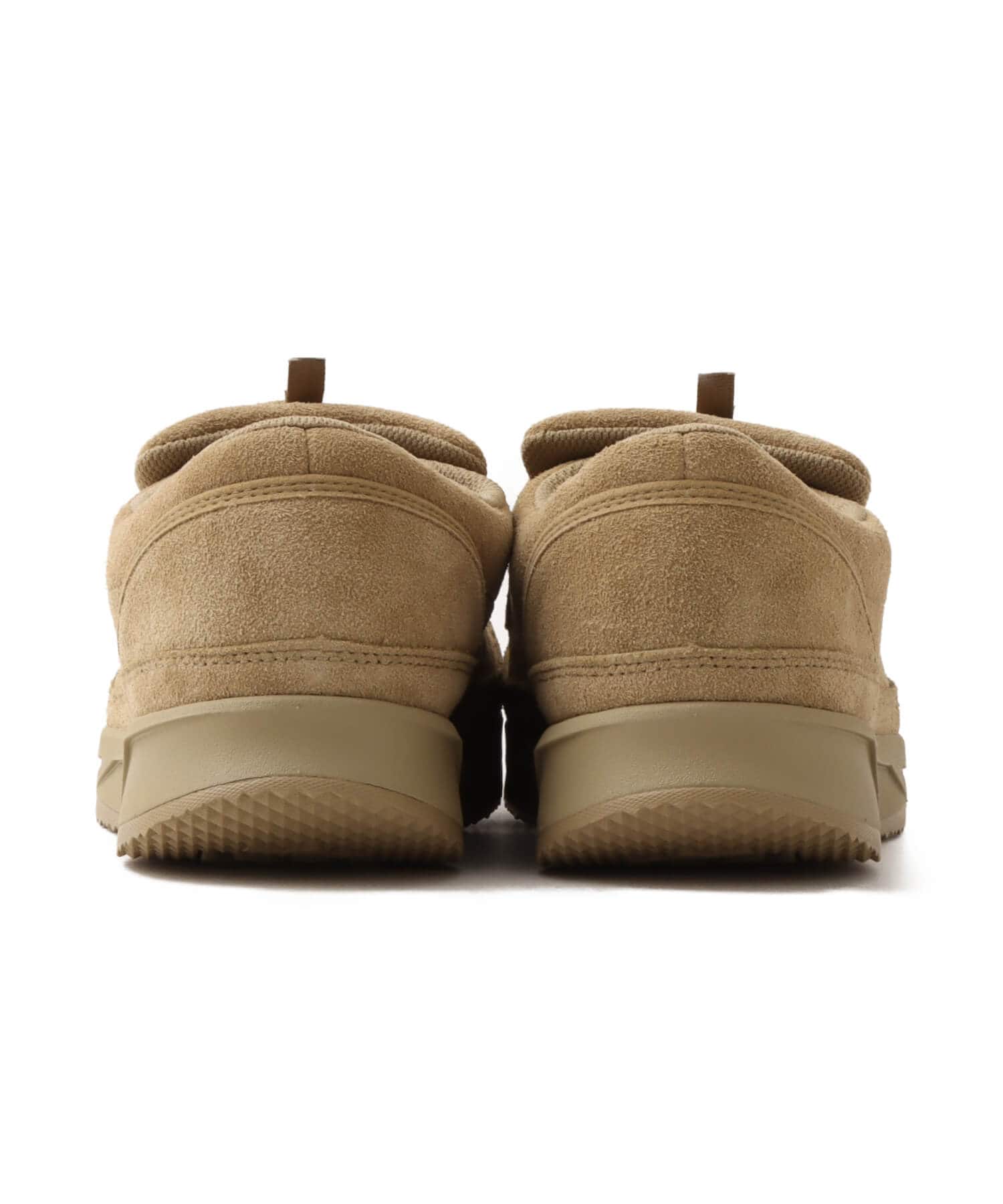 THE NORTH FACE Nuptse Loafer Suede クラシックカーキxTNFブラックの画像