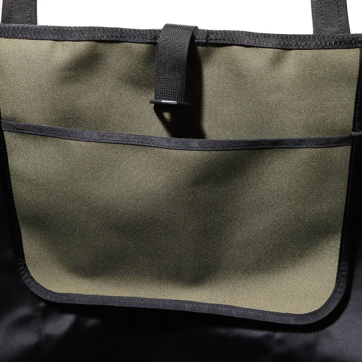THE NORTH FACE FIELUDENS GEAR TOTE L NEWTAUPEGREEN 22SS-Iの画像