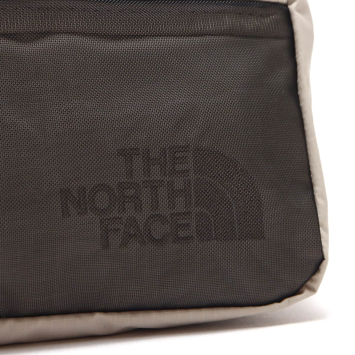 THE NORTH FACE GLAM POUCH S フォッシルアイボリー 23SS-Iの画像