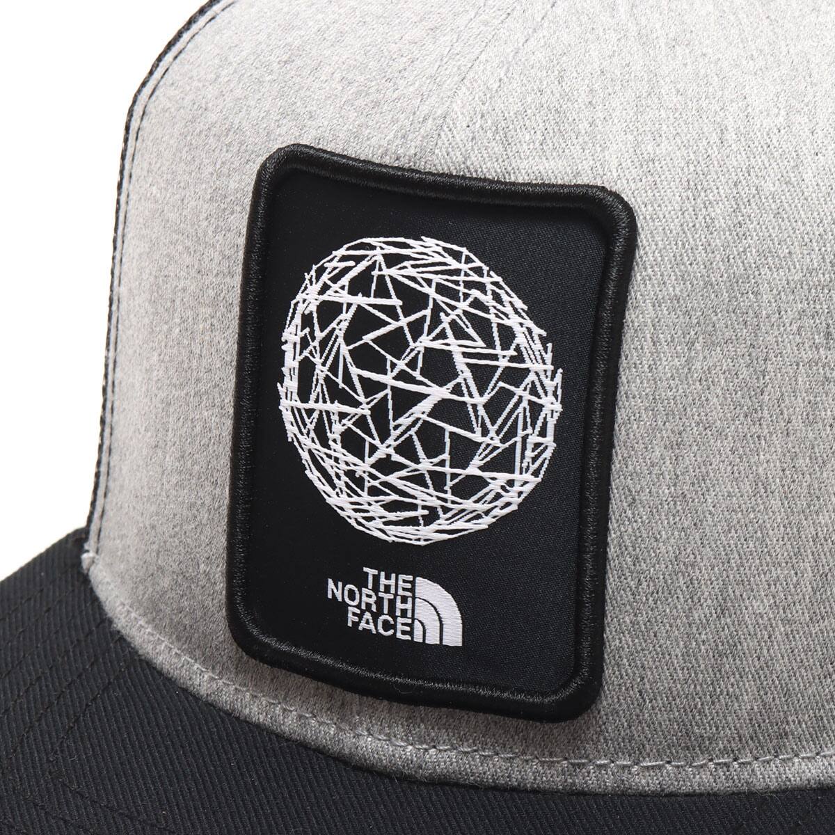 THE NORTH FACE MESSAGE MESH CAP MIXCHARCOAL 22SS-Iの画像