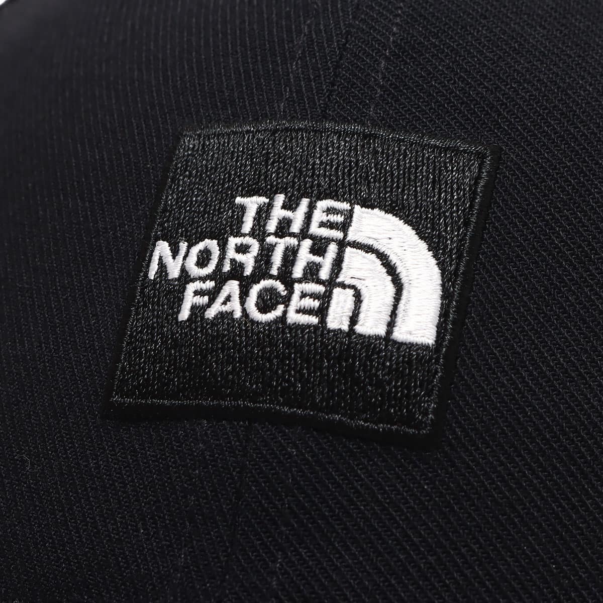 THE NORTH FACE SQUARE LOGO CAP BLACK （ザ・ノース・フェイス