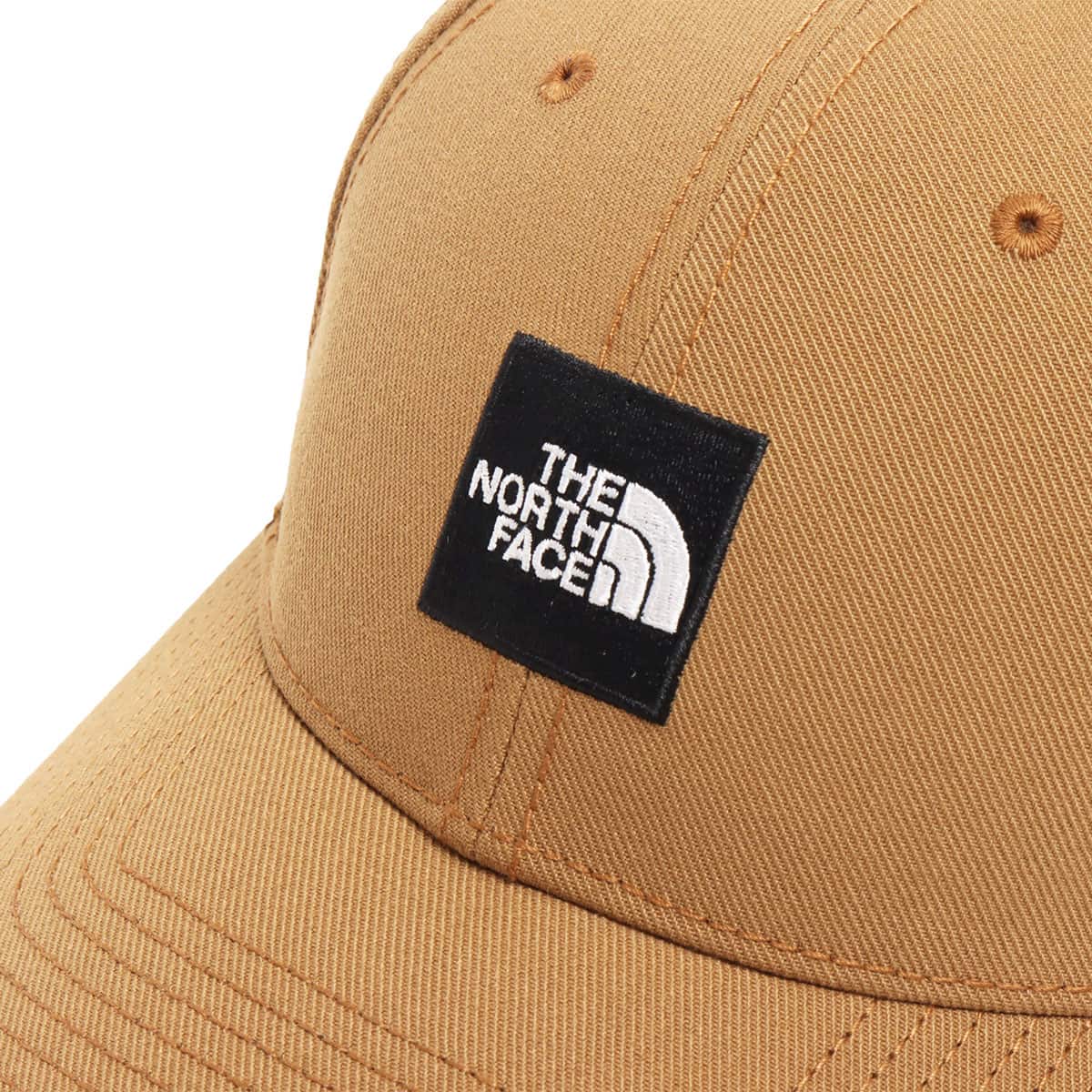 THE NORTH FACE SQUARE LOGO CAP UTILITY BROWN 22FW-Iの画像