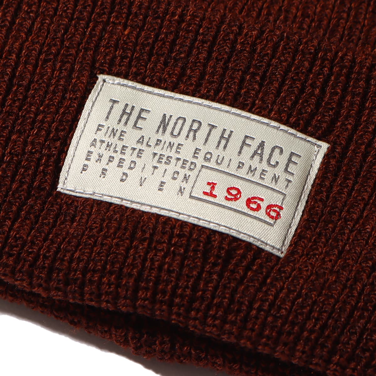 THE NORTH FACE STITCHWORK BEANIE ダークオーク 22FW-Iの画像