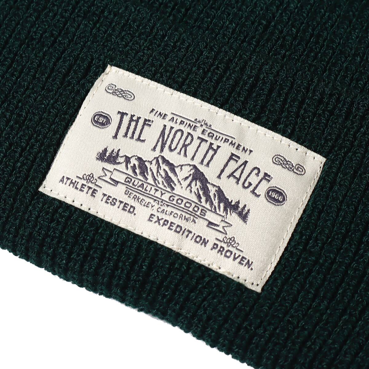 THE NORTH FACE STITCHWORK BEANIE ポンデローサグリーン 22FW-Iの画像