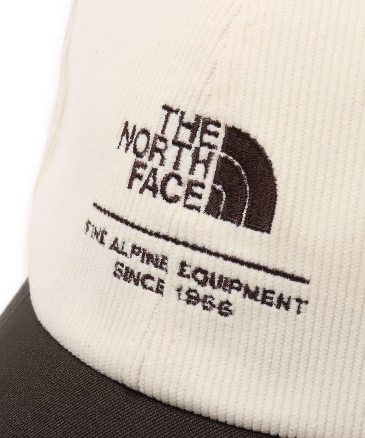 THE NORTH FACE Valley Corduroy Cap フォッシルアイボリー2の画像