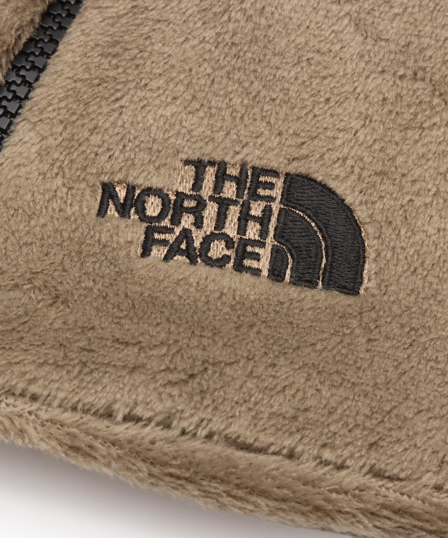 THE NORTH FACE Reversible Neck Gaiter Zip ブラックxマッシュルームの画像
