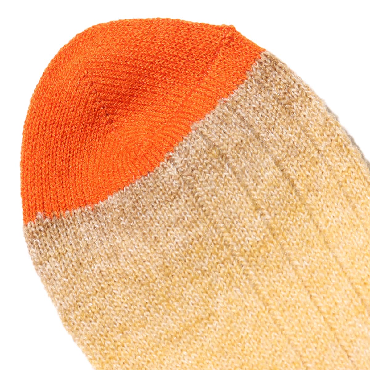 THE NORTH FACE Fade Wool Crew チコリコーヒー×TNFオレンジ の画像