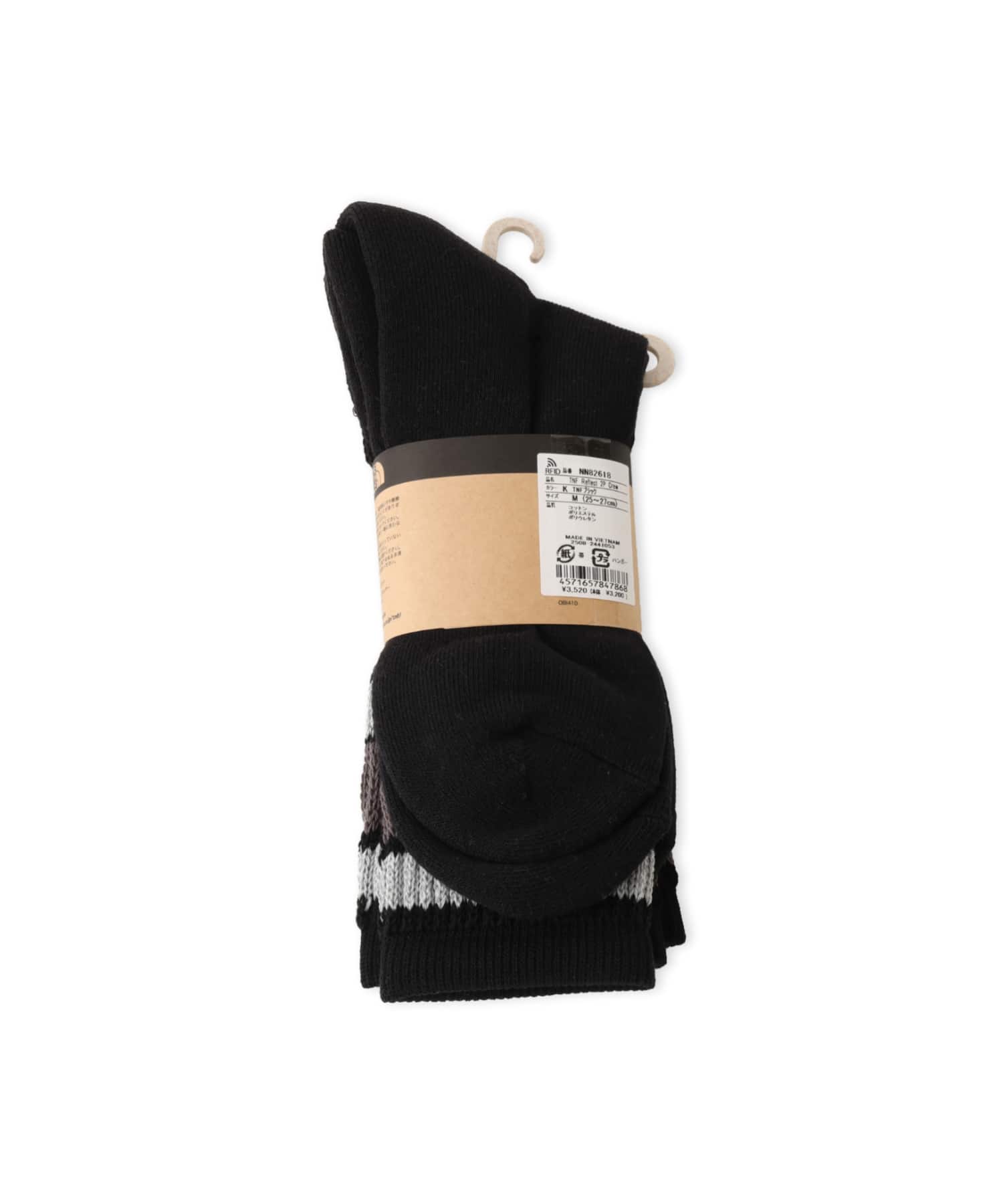 THE NORTH FACE TNF REFLECT 2P CREW TNFブラックの画像
