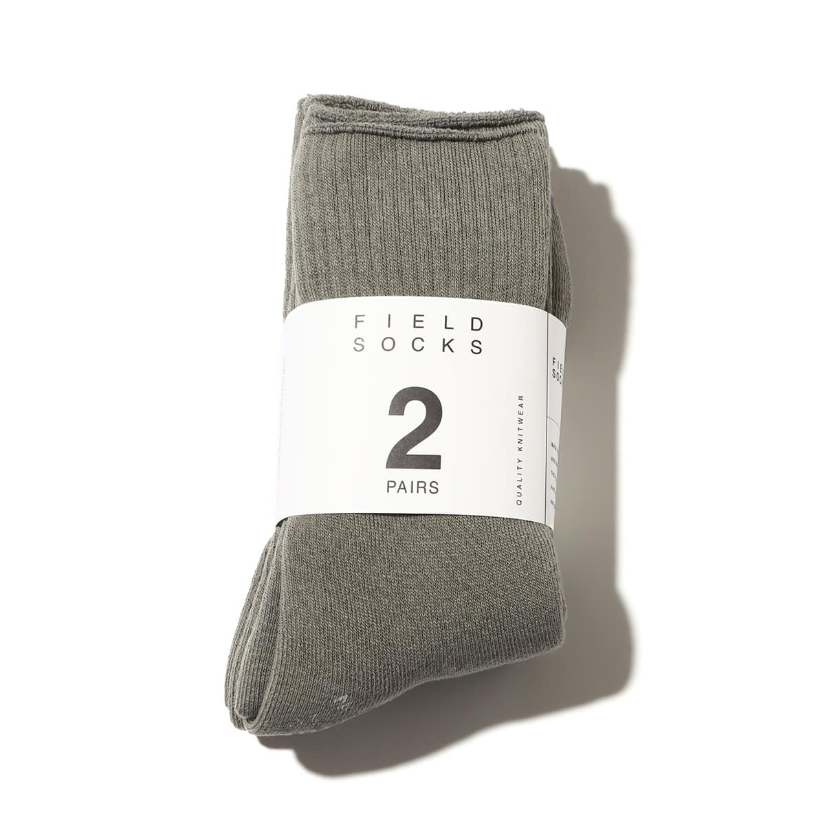 THE NORTH FACE PURPLE LABEL Pack Field Socks 2P Gray の画像