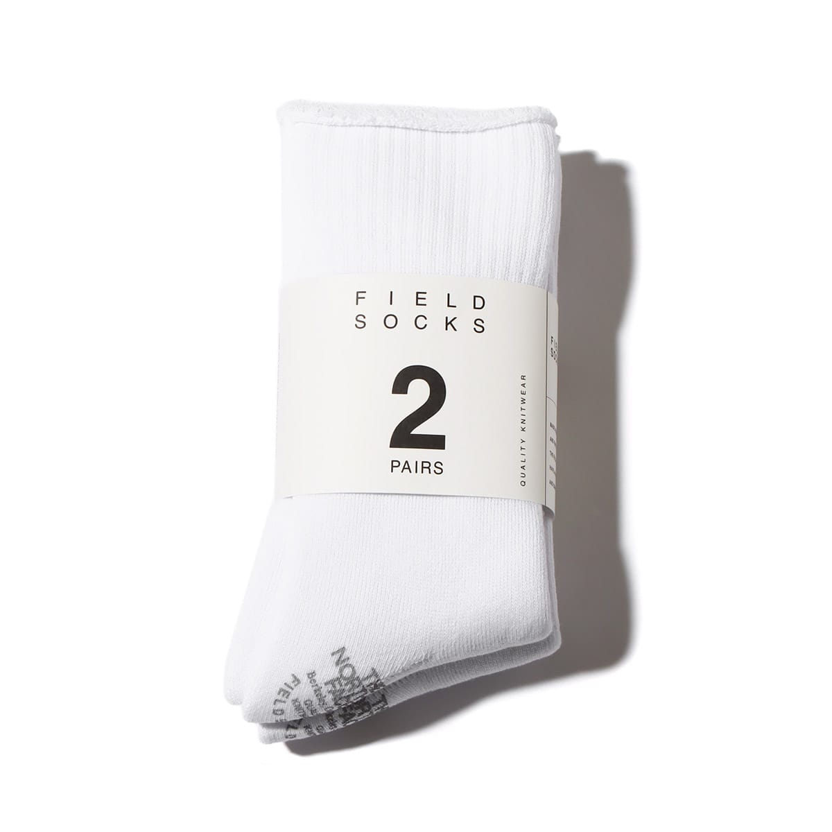 THE NORTH FACE PURPLE LABEL Pack Field Socks 2P White の画像
