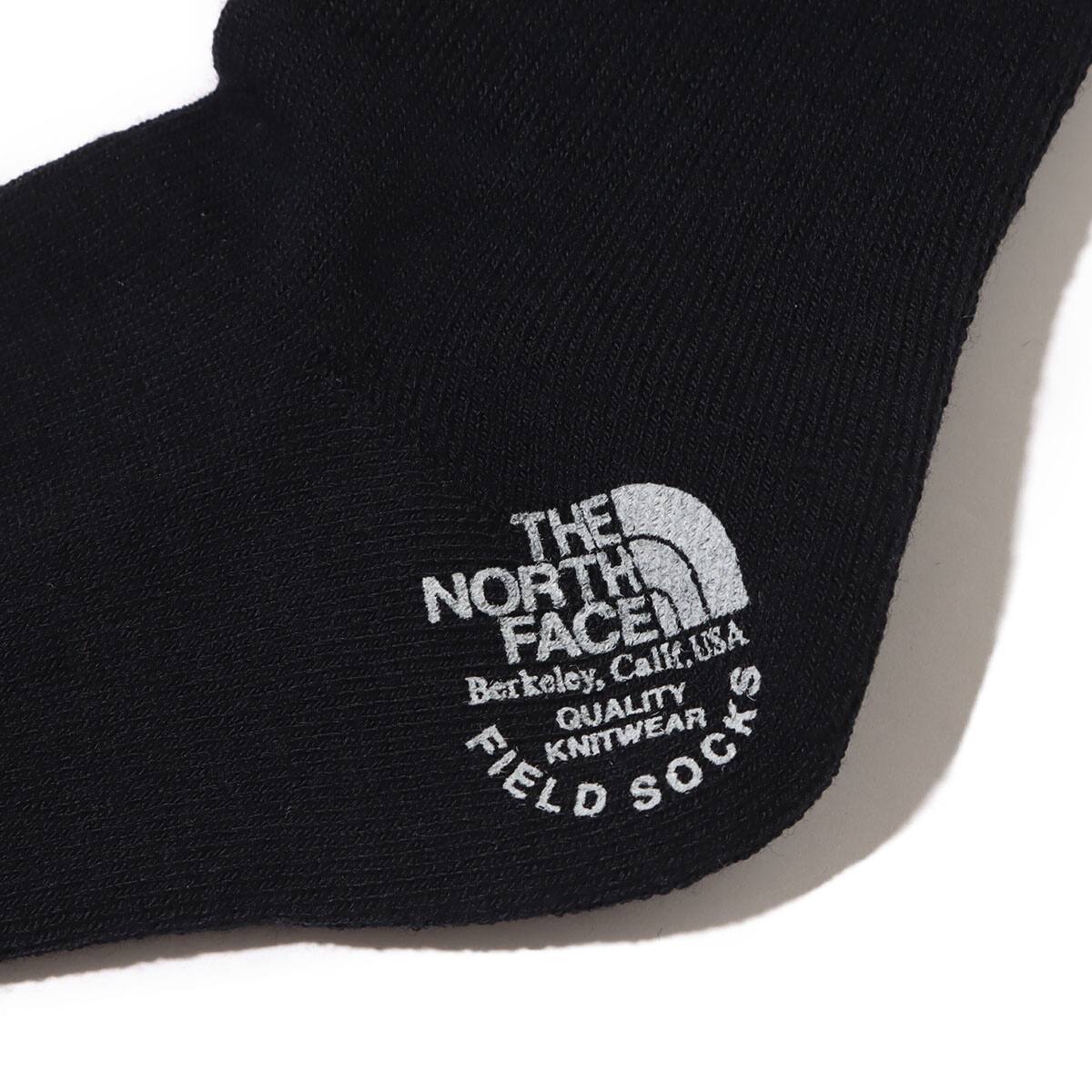 THE NORTH FACE PURPLE LABEL Merino Wool Field Socks Black 23FW-Iの画像