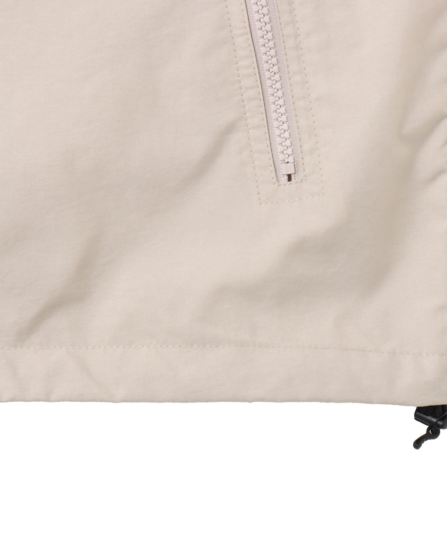 THE NORTH FACE Compact Hooded Vest フォッシルアイボリーの画像