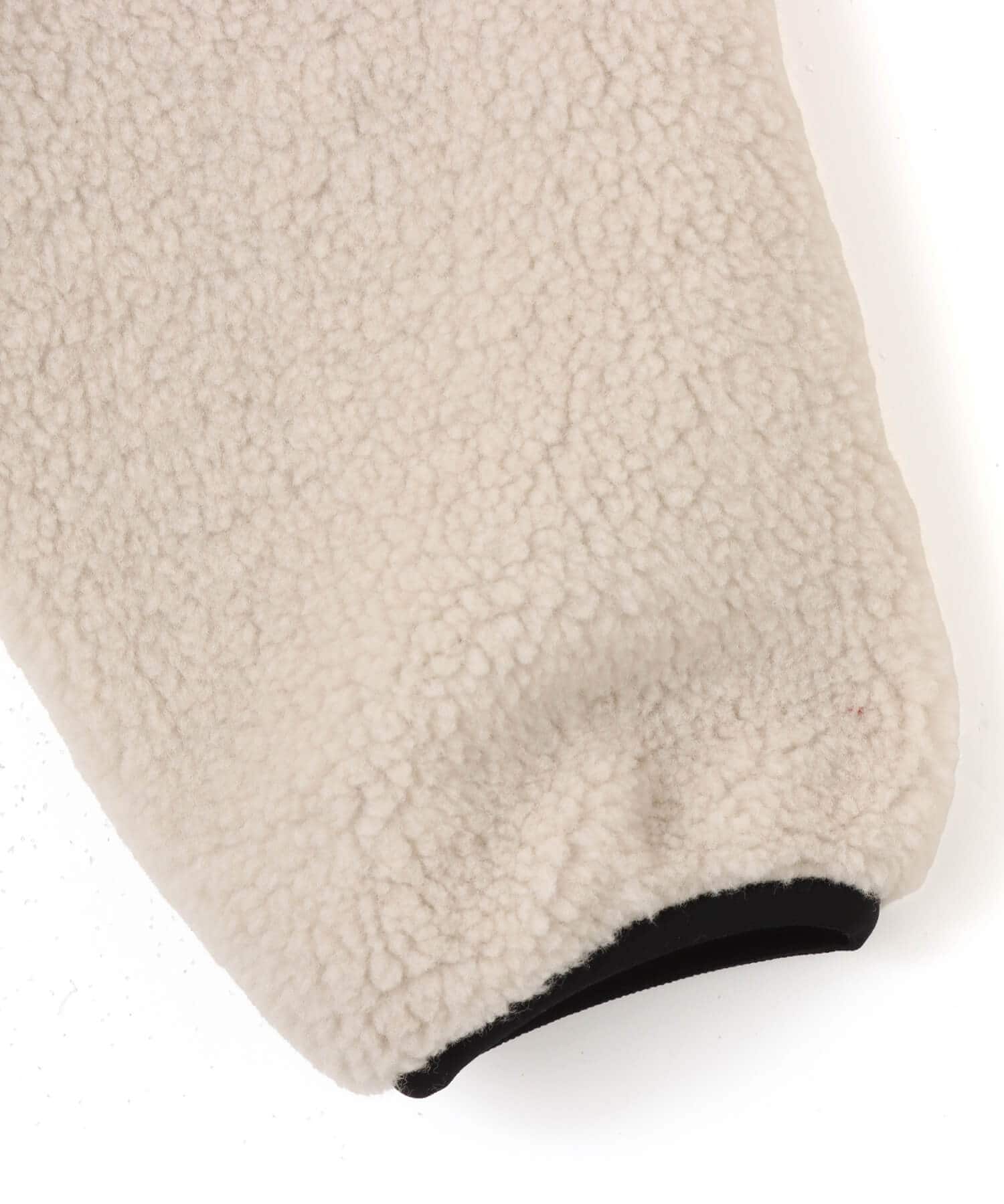 THE NORTH FACE Reversible Extreme Pile Fleece Jacket フォッシルアイボリーxブラックの画像