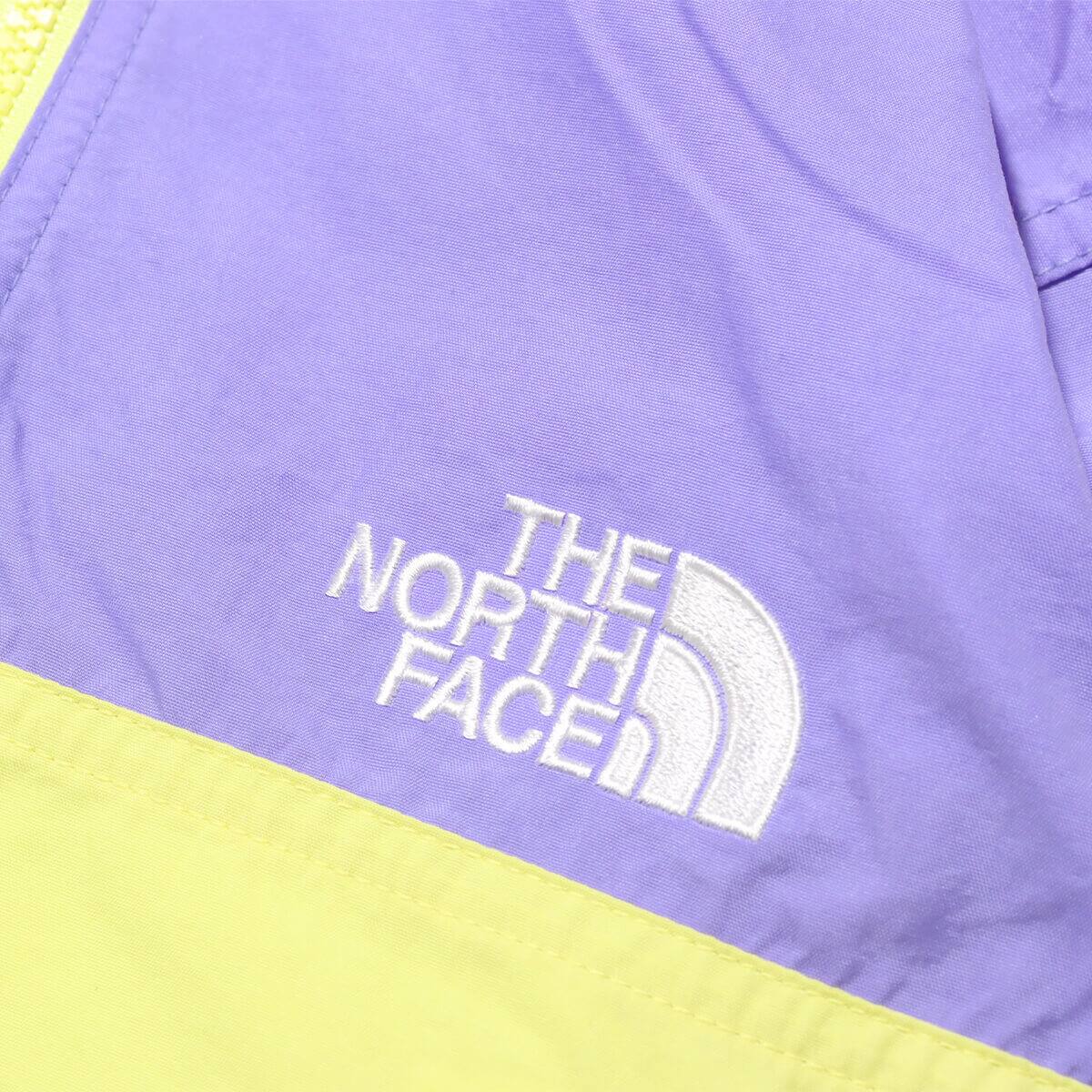 THE NORTH FACE Baby Compact Jacket オプティックバイオレット×レモンイエロー　の画像