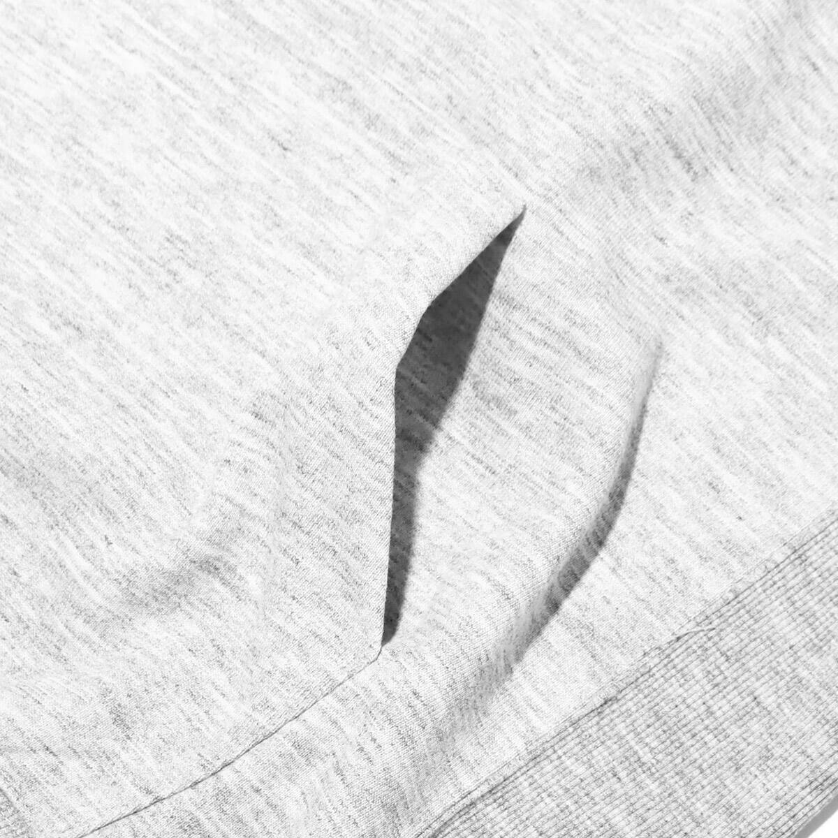 THE NORTH FACE SQUARE LOGO HOODIE ミックスグレーの画像