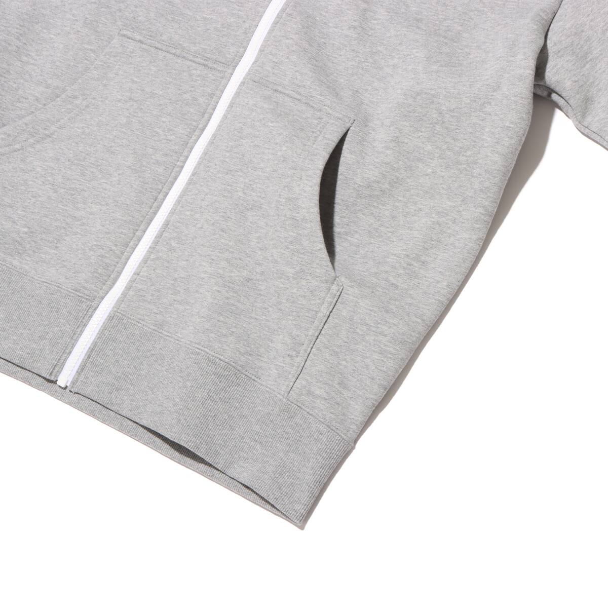 THE NORTH FACE Rearview Full Zip Hoodie ミックスグレーの画像
