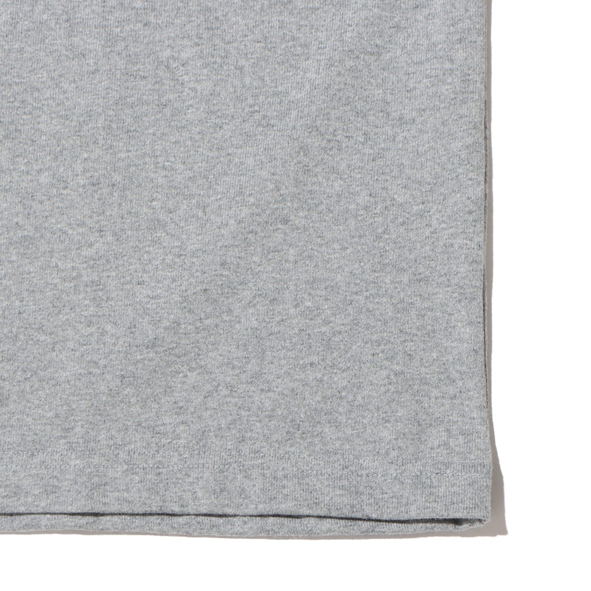THE NORTH FACE L/S NUPTSE COTTON TEE MIXグレー 23FW-Iの画像
