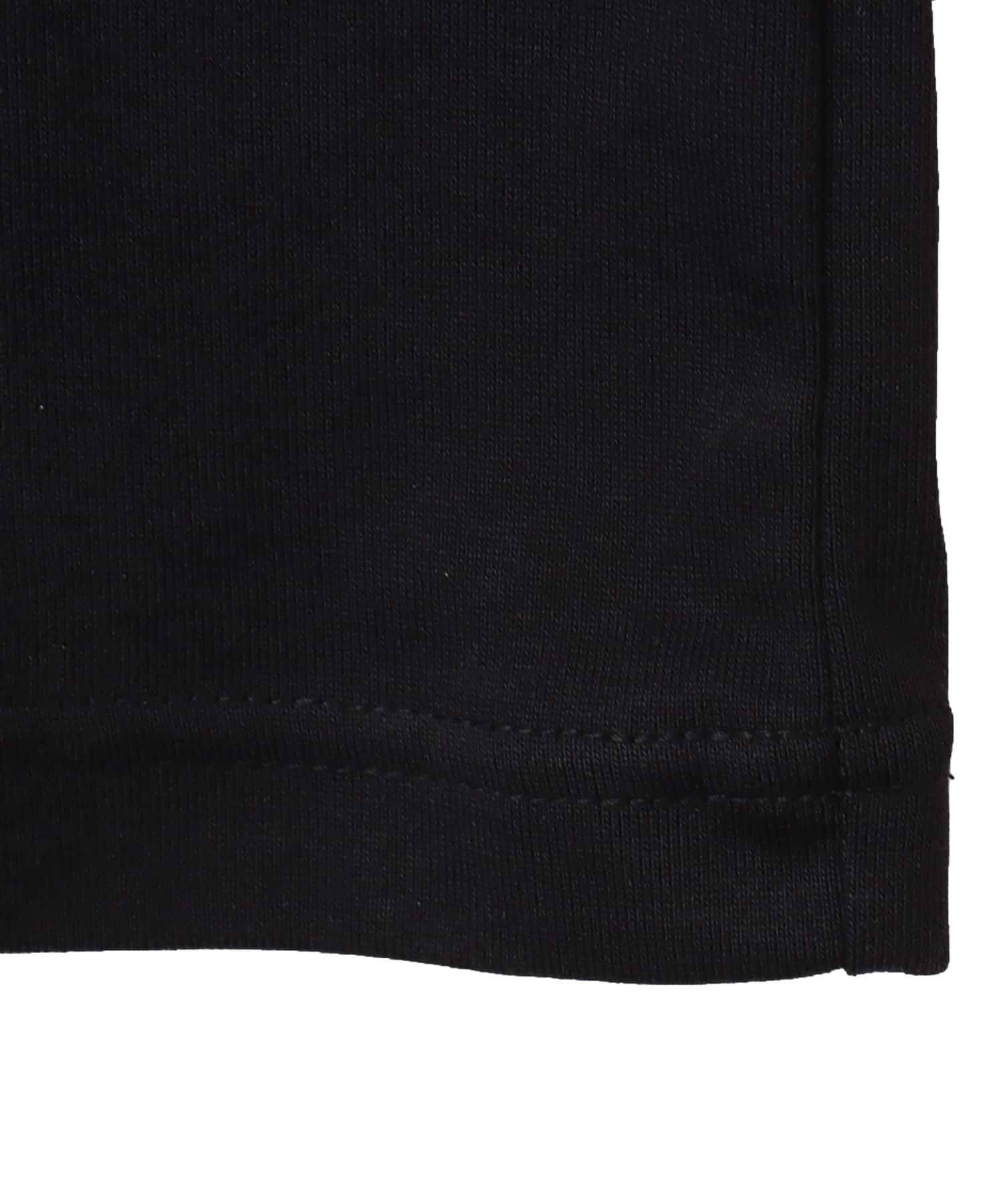 THE NORTH FACE L/S Back Square Logo Tee ブラックxブラックの画像