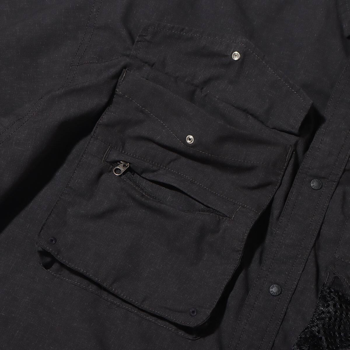 THE NORTH FACE PURPLE LABEL Polyester Linen Field H/S Shirt