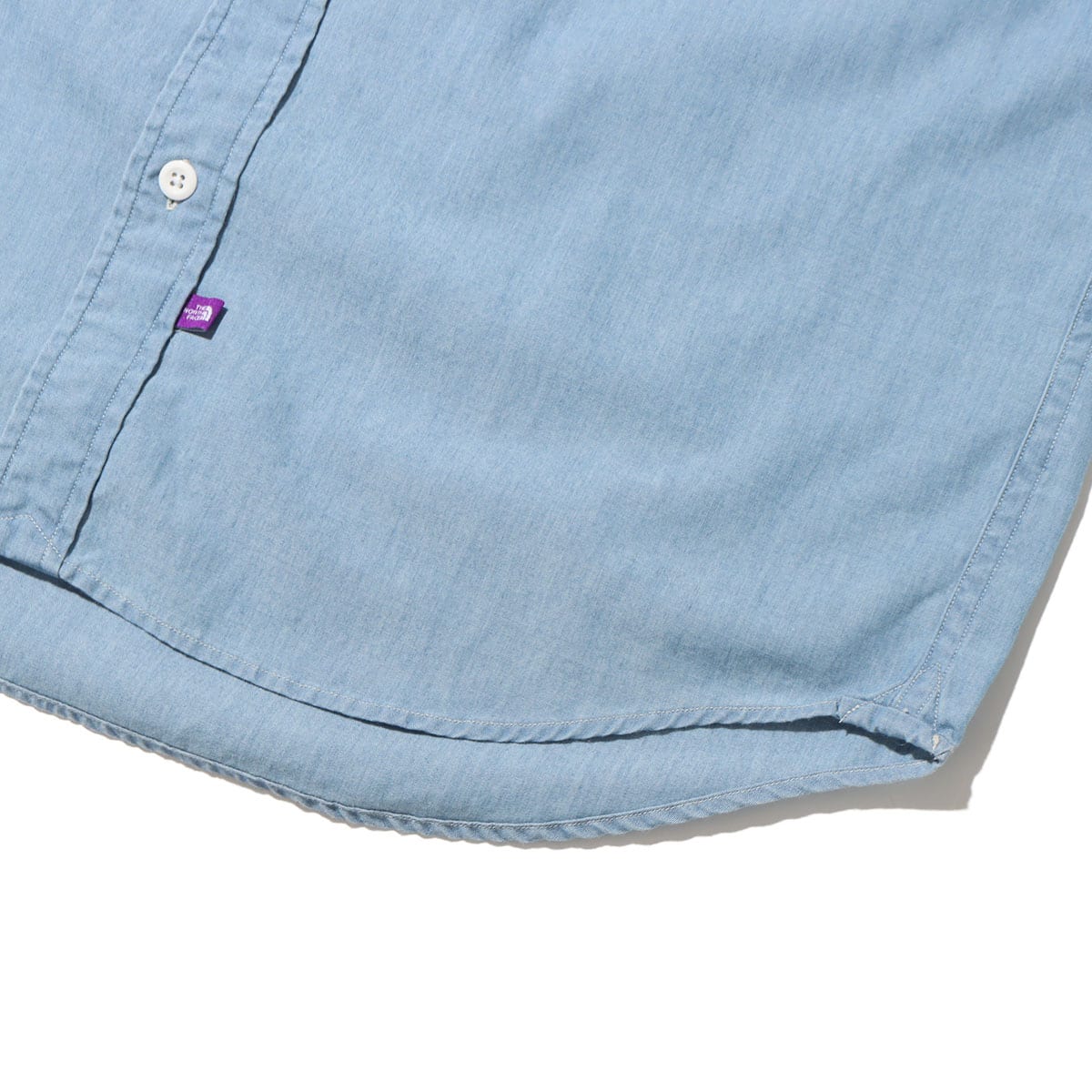 THE NORTH FACE PURPLE LABEL Regular Collar Chambray Field Shirt Indigo Bleach 24SS-Iの画像