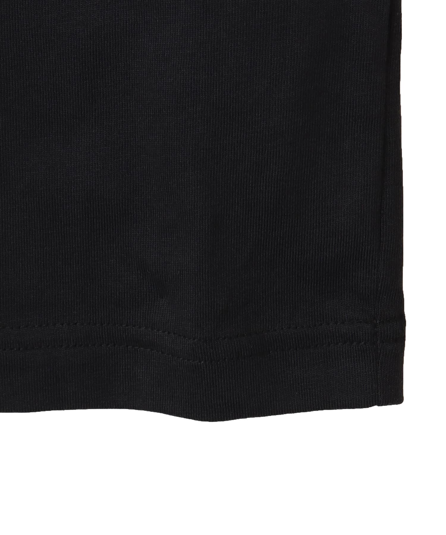 THE NORTH FACE L/S FD Flower Logo Tee ブラックの画像