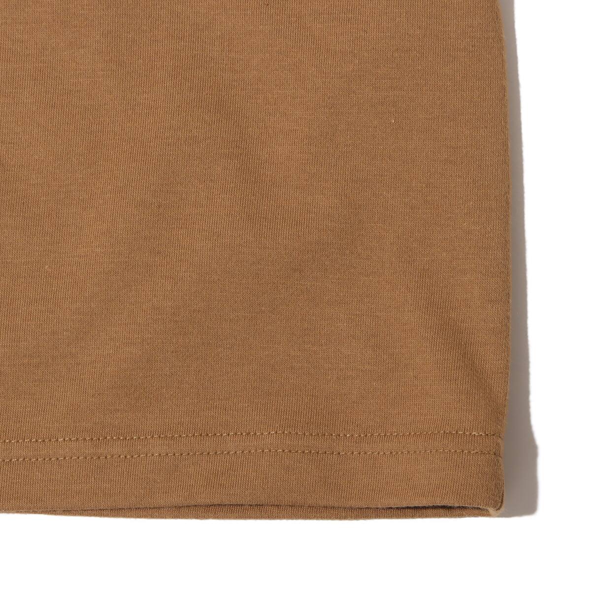 THE NORTH FACE BABY S/S SMALL SQUARE LOGO TEE Uブラウン 23FW-Iの画像