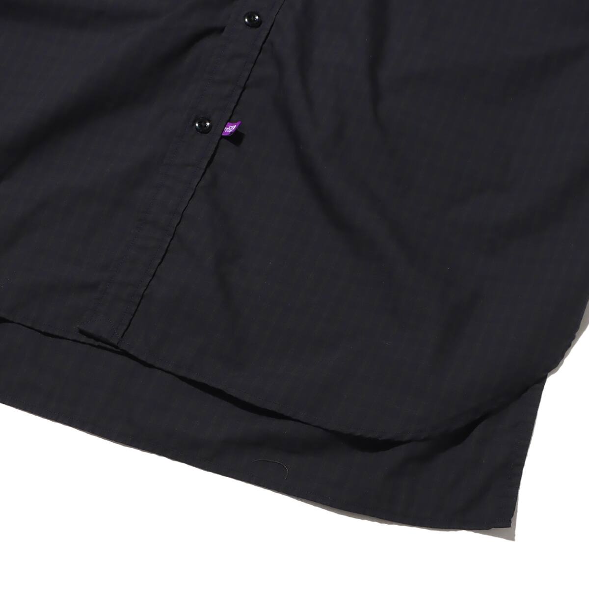 THE NORTH FACE PURPLE LABEL Button Down Plaid Field Shirt Dress Black Watchの画像