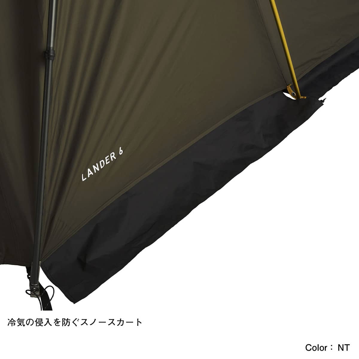 THE NORTH FACE LANDER 6 ニュートープグリーン 22FW-Iの画像