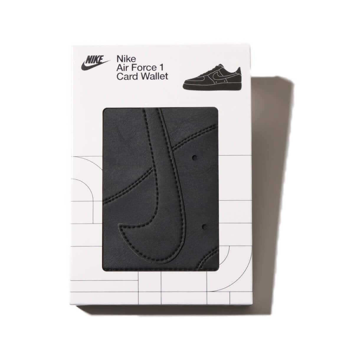 NIKE AIR FORCE 1 CARD WALLET ブラック/ブラック/ブラックの画像