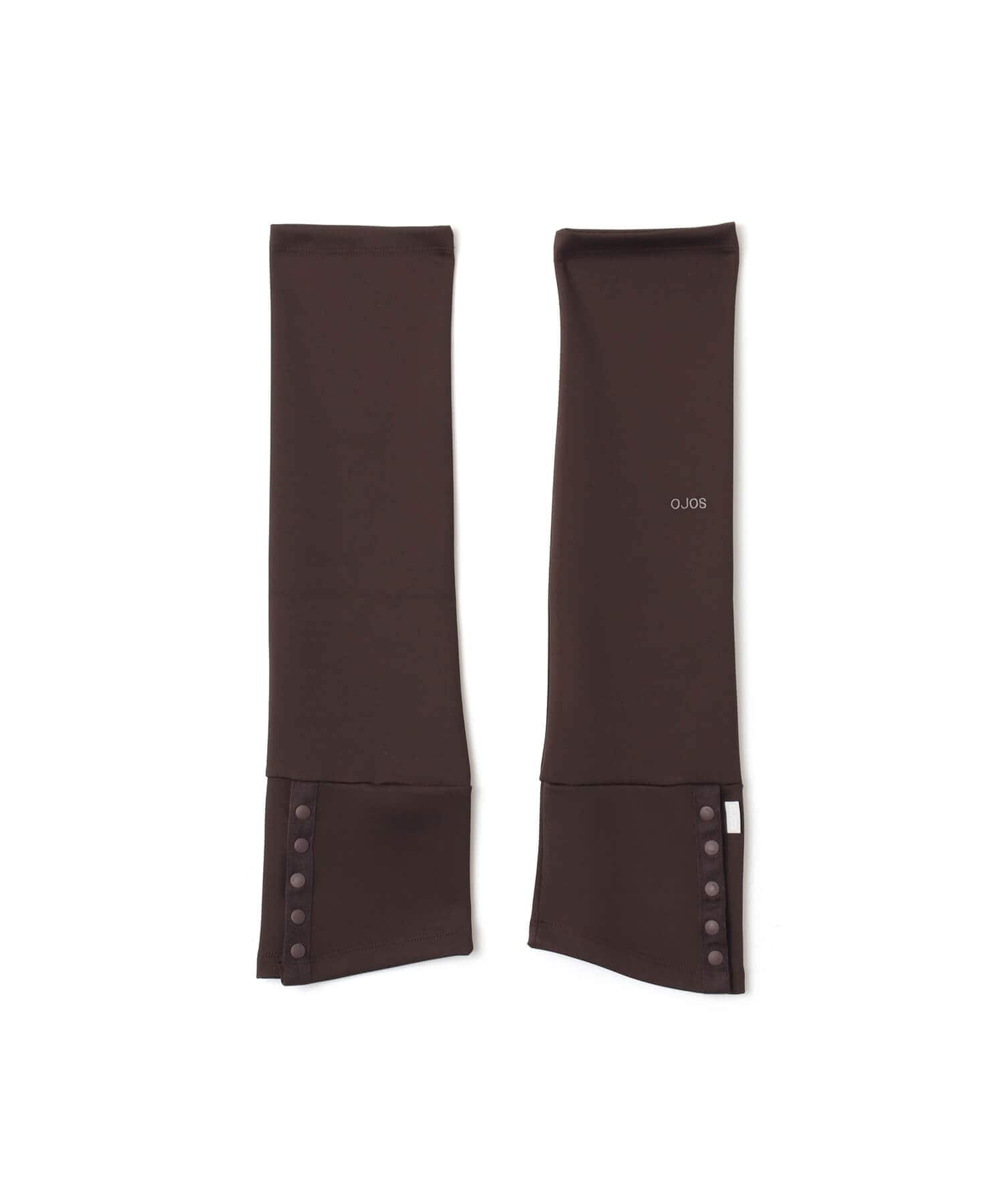 OJOS x ATMOS PINK Slit Skirt + Leg Warmer Set BROWNの画像