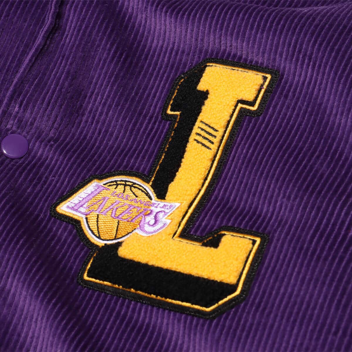 Mitchell & Ness COLLEGIATE VARSITY JACKET LAL PURPLE 23FW-Iの画像
