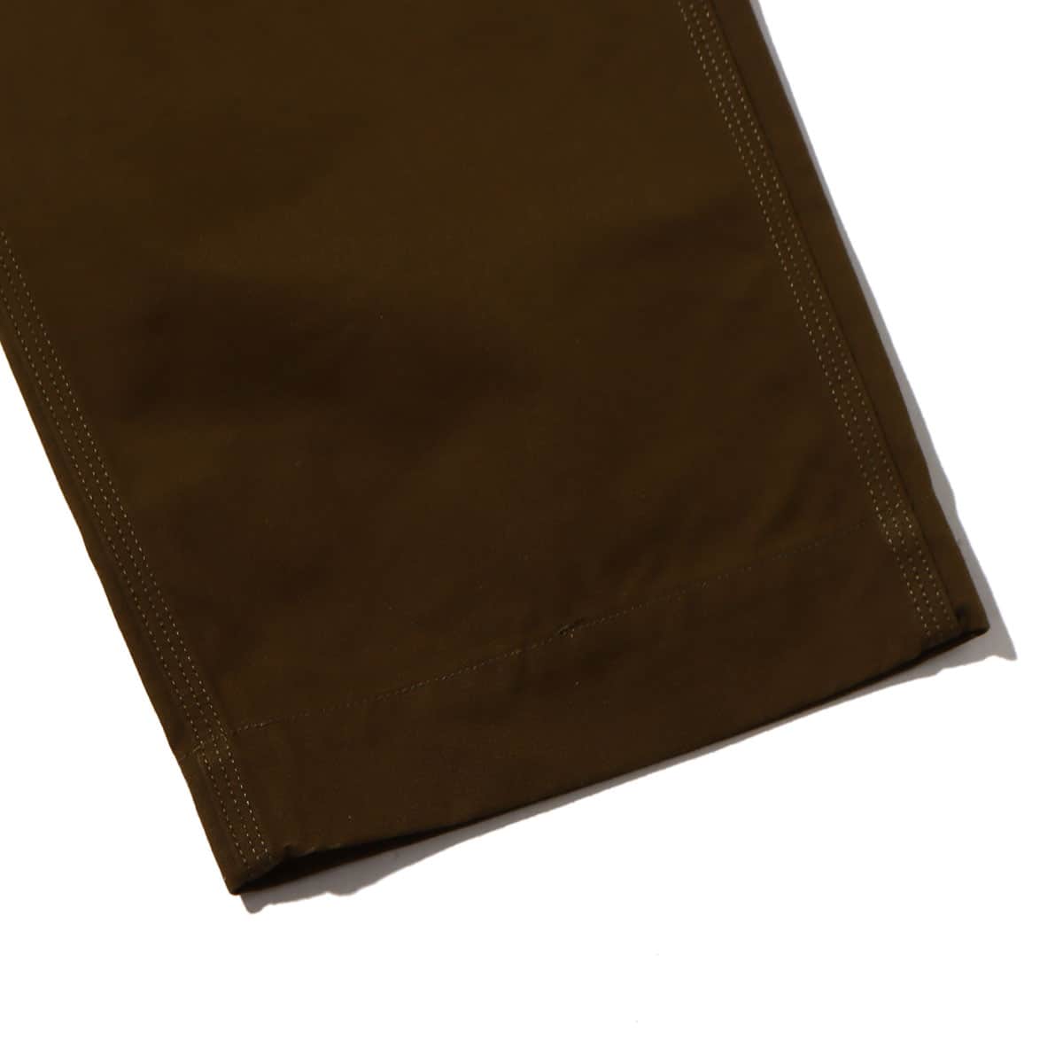 snow peak TAKIBI Canvas Pants Olive 22FA-Iの画像