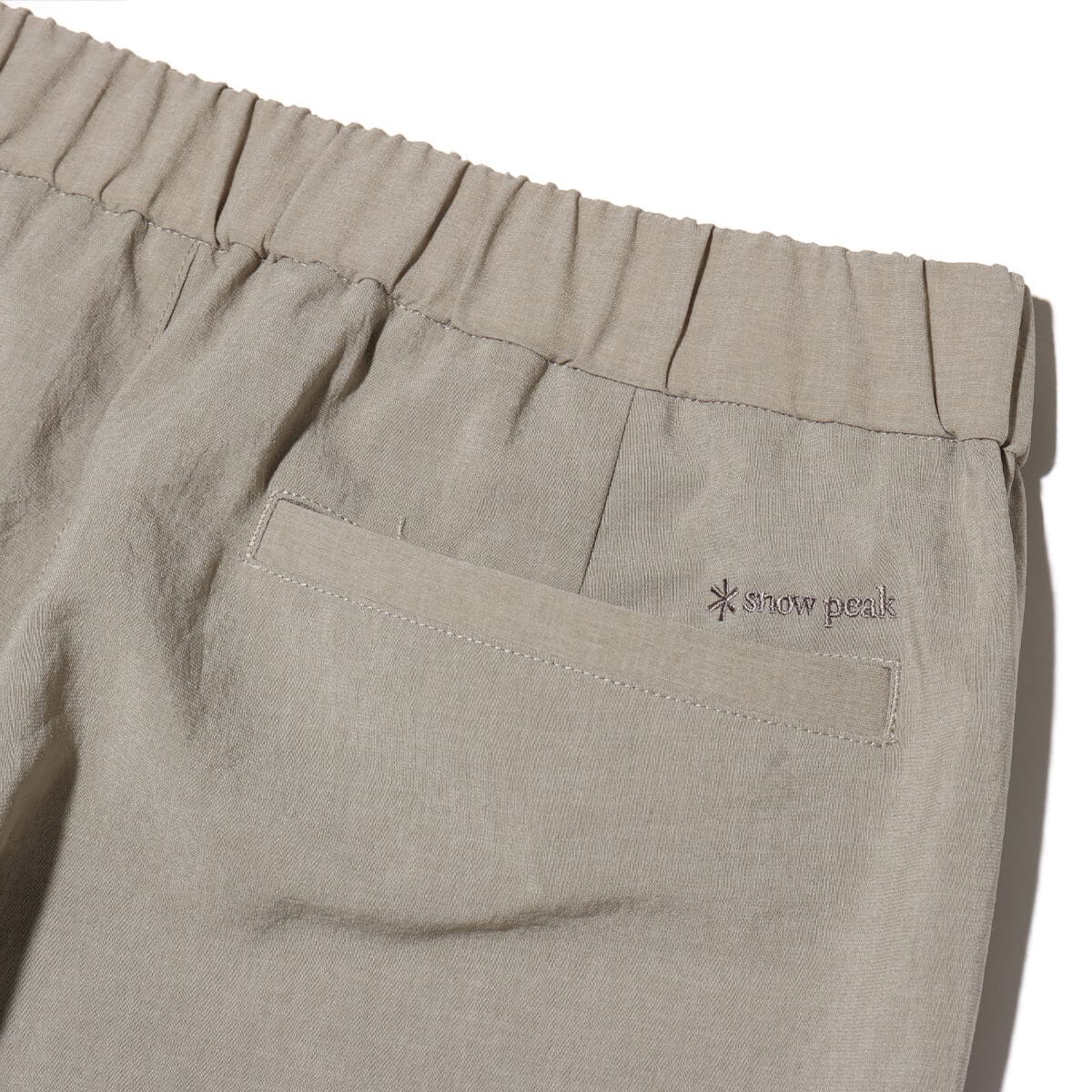 snow peak Pe Light Poplin Pants Beige 24SP-Iの画像