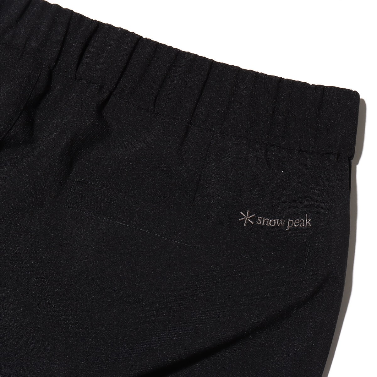 snow peak Pe Light Poplin Pants Black 24SP-Iの画像