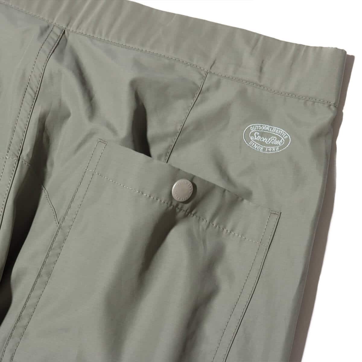 snow peak Light Mountain Cloth Pants Foliage 24SP-Iの画像