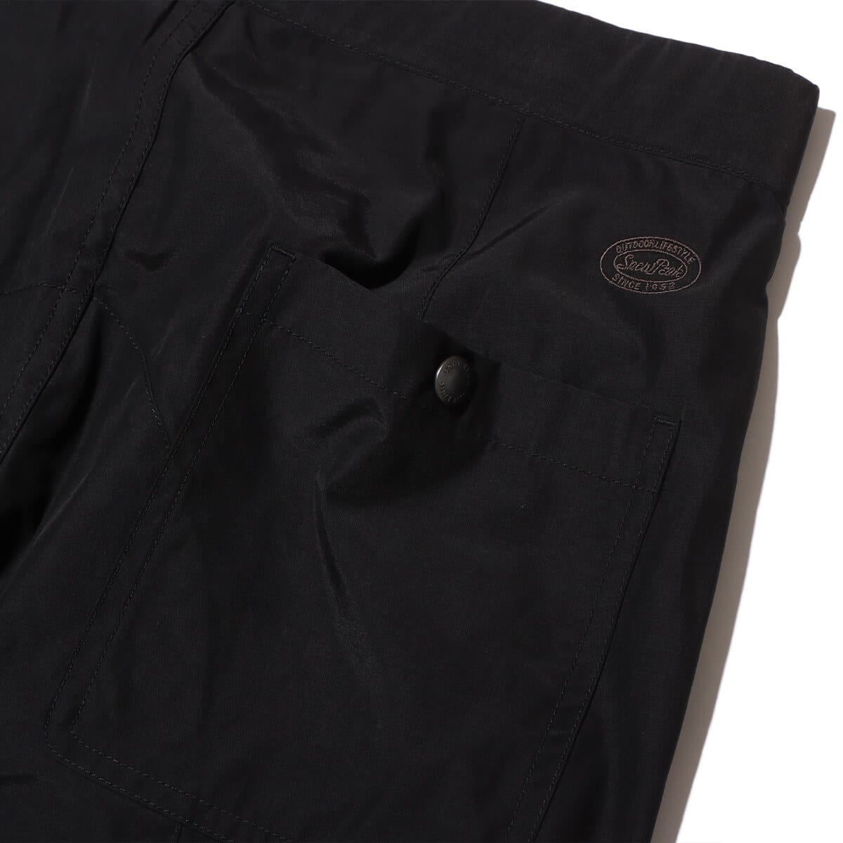 snow peak Light Mountain Cloth Shorts Black 24SP-Iの画像