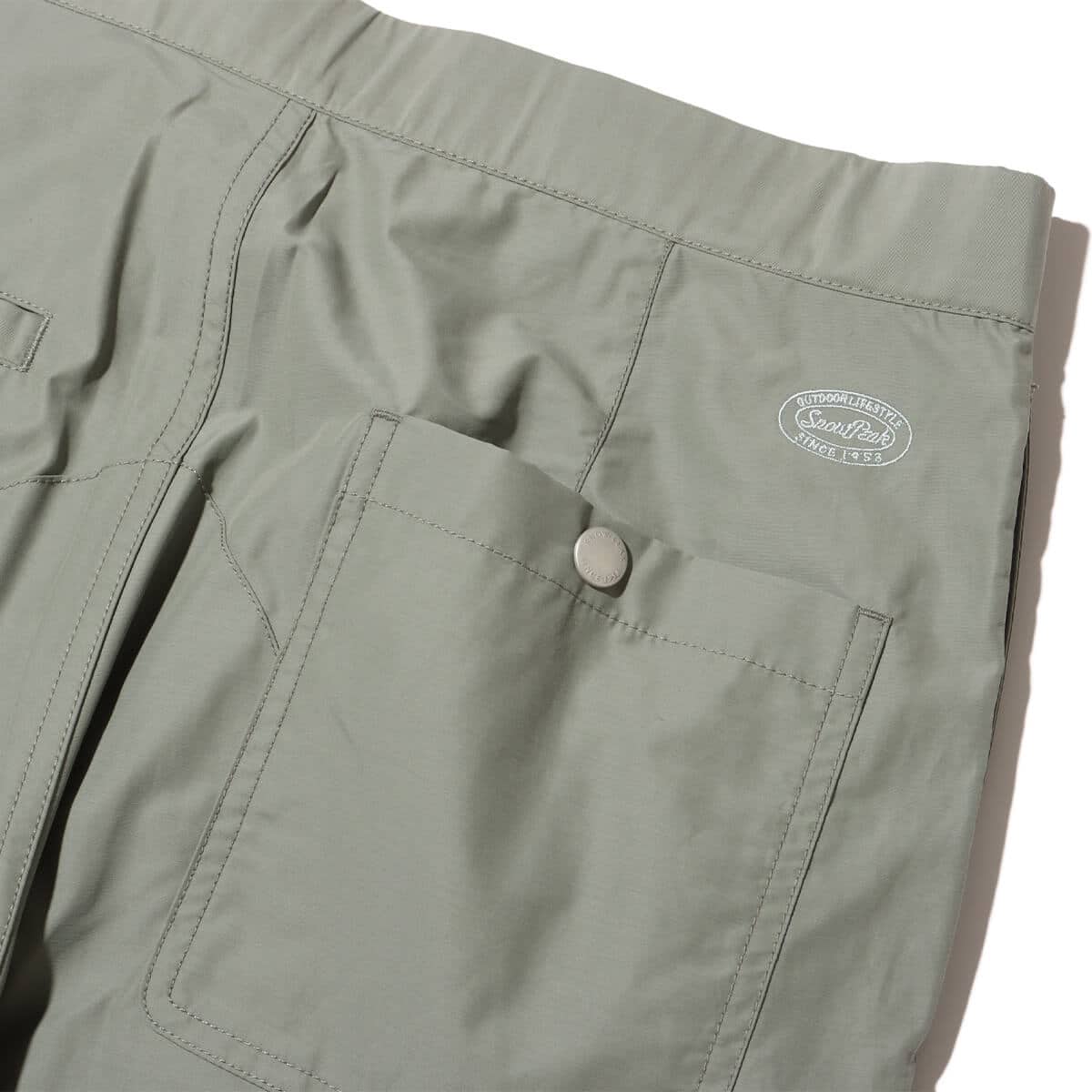 snow peak Light Mountain Cloth Shorts Foliage 24SP-Iの画像