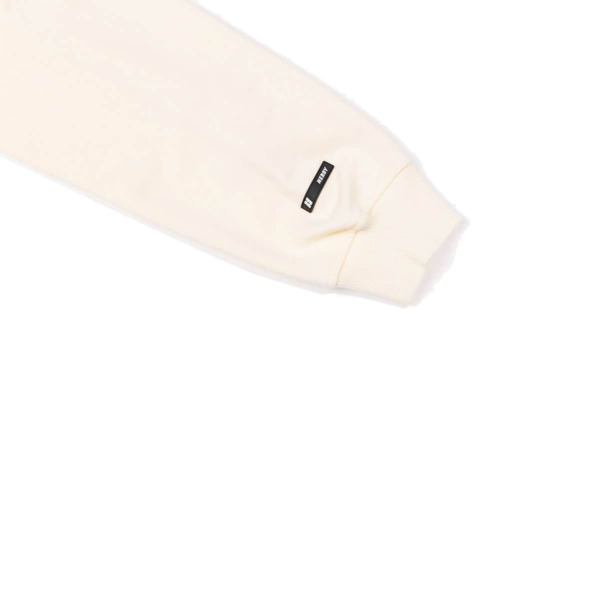 NERDY Big Logo Pullover Hoodie CREAM 21HO-Iの画像