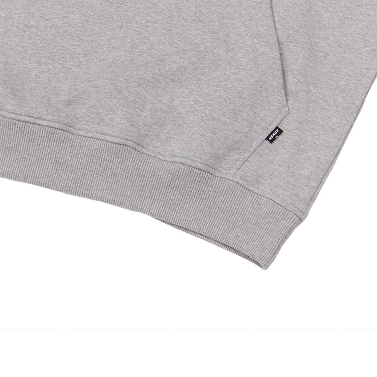 NERDY Big Logo Pullover Hoodie GRAY 21HO-Iの画像