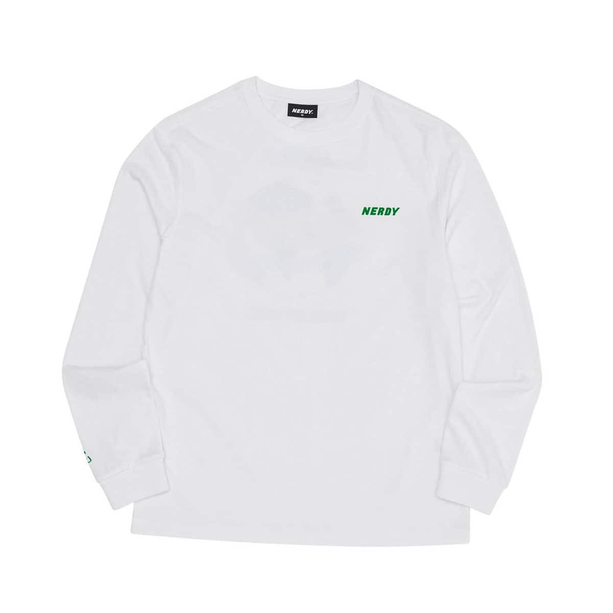 NERDY Earth Long Sleeve T-shirt WHITE 22SU-I